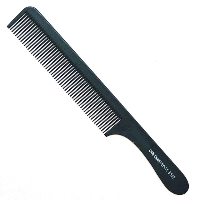Carbon Fibre Cutting Comb With Handle